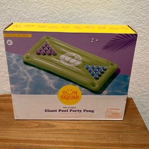 Sun Squad Inflatable Giant Pool Party Pong